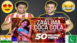 Zaalima Coca Cola Song Reaction  Nora Fatehi  Tanishk Bagchi  PAKISTANI REACTION [upl. by Frodi]