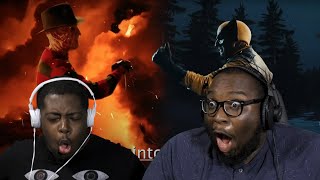 Freddy Krueger vs Wolverine  Epic Rap Battles of History ERB REACTION [upl. by Noit]