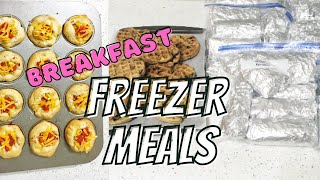 Mega Breakfast Freezer Meal Prep  Vegan Freezer Meals [upl. by Valda]