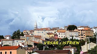 Kroatien  Istrien  Stadt Vrsar [upl. by Aubarta]