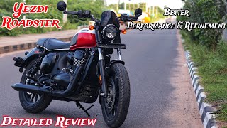 2023 Yezdi Roadster Review  Better Performance  Refinement and Comfort [upl. by Barclay859]