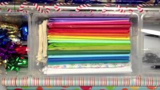 Gift Wrapping Paper Storage  Organization DIY [upl. by Atkinson]