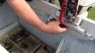 diy stainless steel boat motor lock [upl. by Gamaliel664]