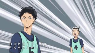 Bokuto Koutarou and Akaashi Keiji saying each others names compilation [upl. by Filbert736]