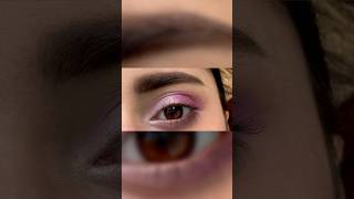 Purple eyeshadow tutorial  Eyeshadow tutorial for beginners  Eye makeup tutorial for beginners [upl. by Caesaria158]