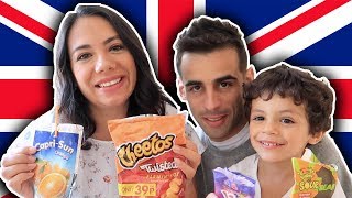 PROBANDO DULCES BRITANICOS EN LONDRES 🍭🍫  MEXICANA EN LONDRES [upl. by Tsuda]