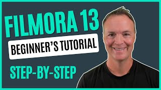 How to use Wondershare Filmora 13 to Edit Videos  Beginners Tutorial [upl. by Serrano]