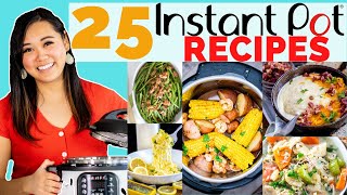 25 of the BEST things to make in the Instant Pot  What I make over and over [upl. by Sicnarf]