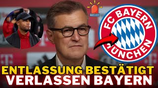 🚨JanChristian Dreesen gefeuert ExCEO tritt zurück FC Bayern München [upl. by Atrebor]