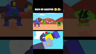 Rico in Lighter125 😂 brawlstars animation LIGHTER125 [upl. by Edecrem]