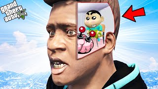 Shinchan Control Franklins Mind To Destroy in GTA 5 Full Movie [upl. by Braynard]