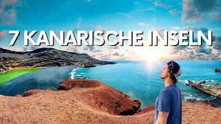 7 Kanarische Inseln im Vergleich 🌴 Welche Insel passt zu Dir [upl. by Ramar]