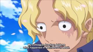 Sabo visits Aces and Whitebeards grave  Episode of Sabo [upl. by Jeanna]