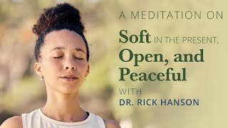 Meditation Soft in the Present Open and Peaceful with Rick Hanson [upl. by Oivlis]