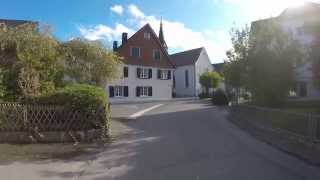 STREET VIEW In Gottlieben bei Kreuzlingen in SWITZERLAND [upl. by Draner969]