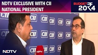 Budget 2024  NDTV Exclusive With CII National President And ITC Chairman Sanjeev Puri [upl. by Marshall600]