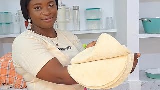 How To Make the best Tortilla wrap for Shawarma [upl. by Perdita313]