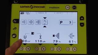 Sames Inocoat Training  Operator Screens for the Sames Inocart VT [upl. by Iru614]