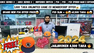 MEGA OFFER VIDEO 🔥  PS5 Slim Price in bangladesh 2024  used PS4Xbox Series X S  Nintendo Switch [upl. by Annid518]