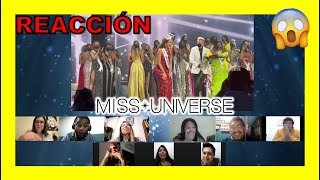 😱REACCIÓN coronación de Andrea Meza ▶ MISS UNIVERSE 2020 👑 [upl. by Ynotna]