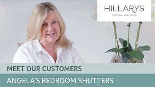 Hillarys Reviews  Angelas bedroom shutters [upl. by Ettenna]