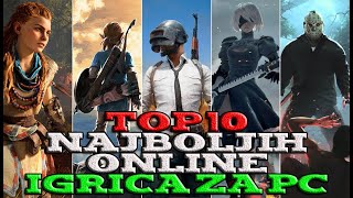 TOP 10 Najbolje Online Igrice za PC [upl. by Alrzc]