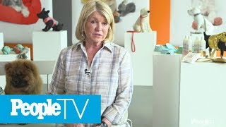 Martha Stewart Shares The Adorable Stories Behind Her Dogs Unique Names  Puparazzi  PeopleTV [upl. by Arne]