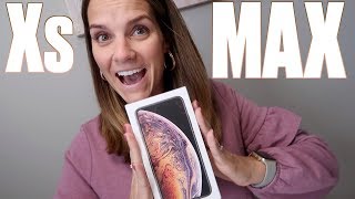 GOLD iPhone Xs MAX UNBOXING COMPARISON AND SETUP  THE PERFECT GOLD iPhone [upl. by Meakem]