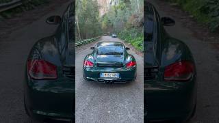 Porsche Cayman S 9872 SOUNDCHECK sport EXHAUST [upl. by Rafat395]