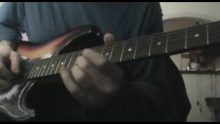 Elastica Connection Guitar lesson [upl. by Wilkens]