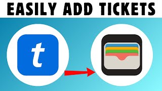 Add Ticketmaster Ticket To Apple Wallet 2024 [upl. by Virendra963]