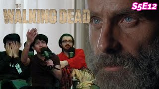 A new safe place THE WALKING DEAD S5E12 quotRememberquot Group Reaction [upl. by Cinimmod]