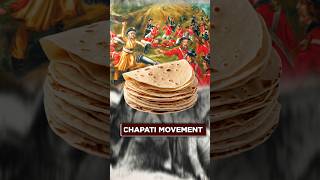 Story of Chapati movement in 1857 Revolt shorts india history british 1857revolt [upl. by Auot]