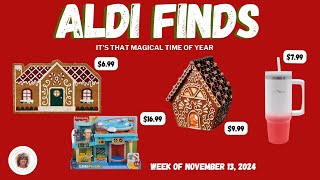 Aldi Finds November 13 2024 Its That Magical Time of Year aldi [upl. by Zackariah]