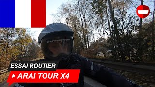 Arai Tour X4  Revue et essai routier ChampionHelmetscom [upl. by Gebelein]