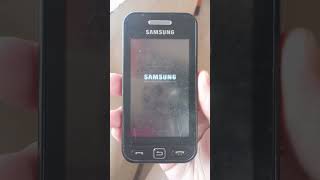 Samsung Star  Startup and Shutdown [upl. by Durrett882]