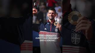 Serbias Novak Djokovic Secures His First Olympics Gold At Paris Games  Paris Olympics 2024 [upl. by Ecyrb]