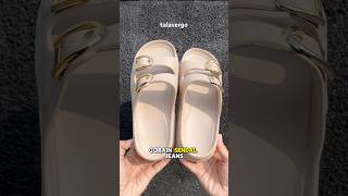 Sandal Wedges Wanita Model Baru Tinggi Karet Antislip Empuk sandalwanita fashion sandals [upl. by Akinimod851]