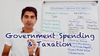 Y1 28 Government Spending and Taxation  Types and Reasons [upl. by Mosera]