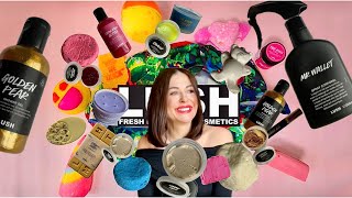 LUSH MASSIVE HAUL ❤️NEW COLLECTION amp VINTED FINDS ❤️FAVORITES amp DISAPPOINTMENTS❤️ [upl. by Justus]