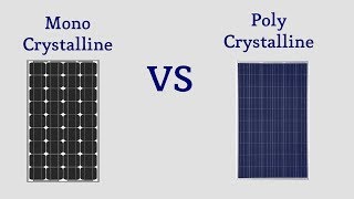 Mono vs Poly solar panels  What’s the Difference [upl. by Ennaecarg]