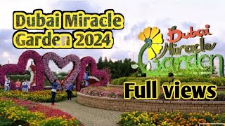 How to go🚶‍♀️Dubai Miracle Garden 2024 Full details Full views Rdm55551vlog [upl. by Aitat]