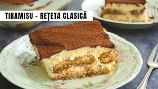 Tiramisu  rețeta celui mai iubit desert italian cu mascarpone și pișcoturi  Bucate Aromate [upl. by Josepha61]