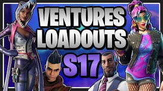 VENTURES SEASON 17 LOADOUTS quotHexsylvaniaquot  Fortnite Save the World [upl. by Gill]