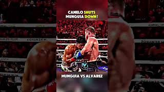 Canelo SHUTS Munguia DOWN boxing knockoutpower boxingfight trending munguia canelo [upl. by Ibbed]