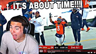 THE BRONCOS FINALLY BEAT MAHOMES Broncos Vs Chiefs 2023 Week 8 Highlights Reaction [upl. by Derrik174]