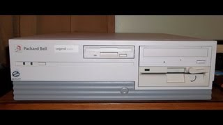 Packard Bell Legend 814CD [upl. by Jennee]