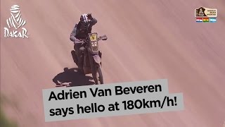 Stage 2  Top moment Van Beveren at 180kmh  Dakar 2017 [upl. by Avla83]