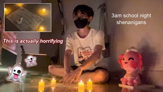 I tried summoning GHOSTS in my dorm because I was bored bad idea [upl. by Sergo]