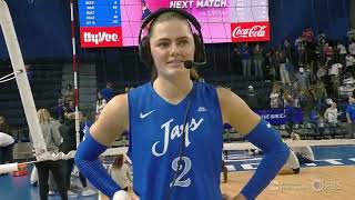 Creighton Volleyball Highlights vs Xavier  101824 [upl. by Dirfliw]